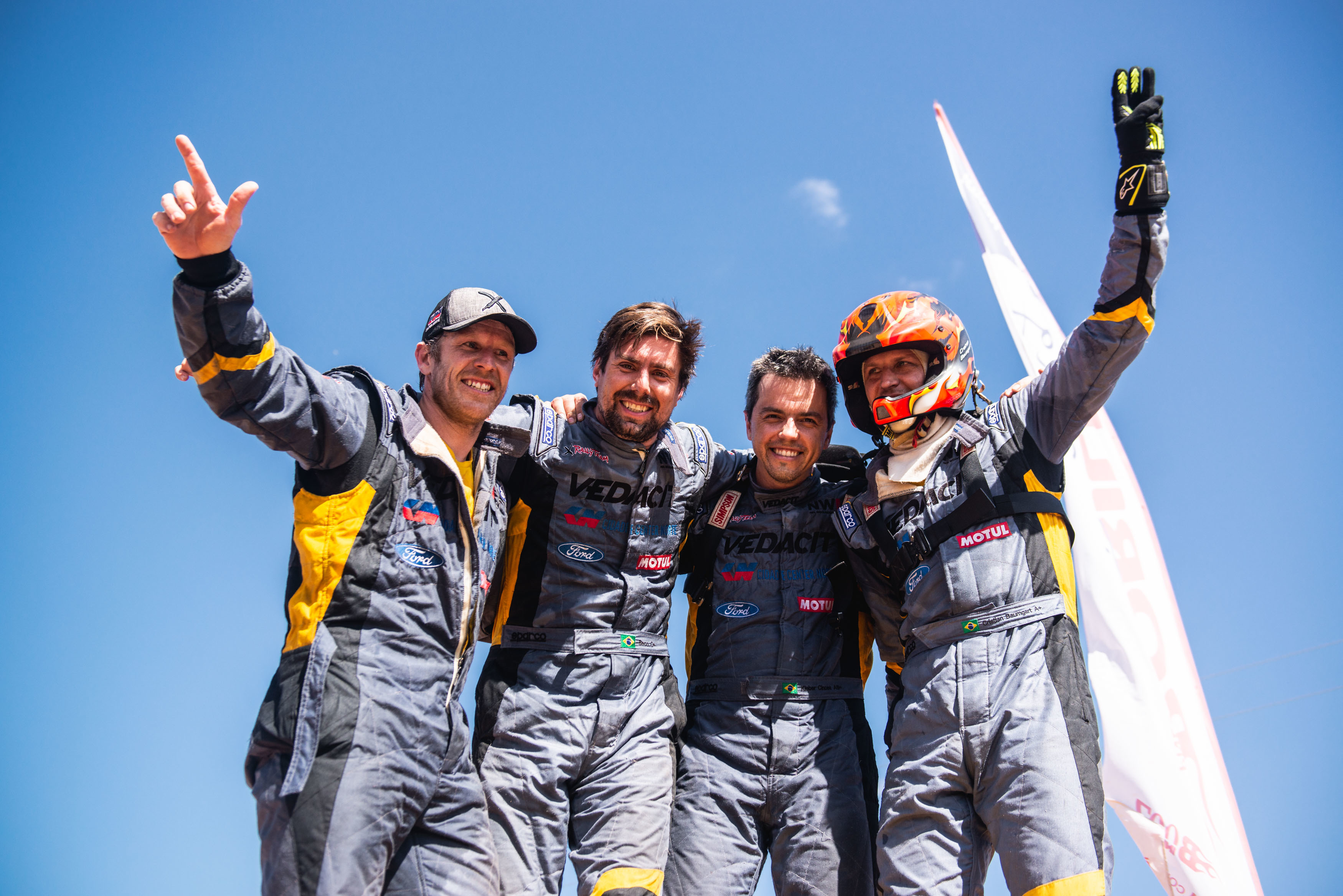 Tricampees, Cristian Baumgart e Beco Andreotti conquistam feito indito no Rally dos Sertes