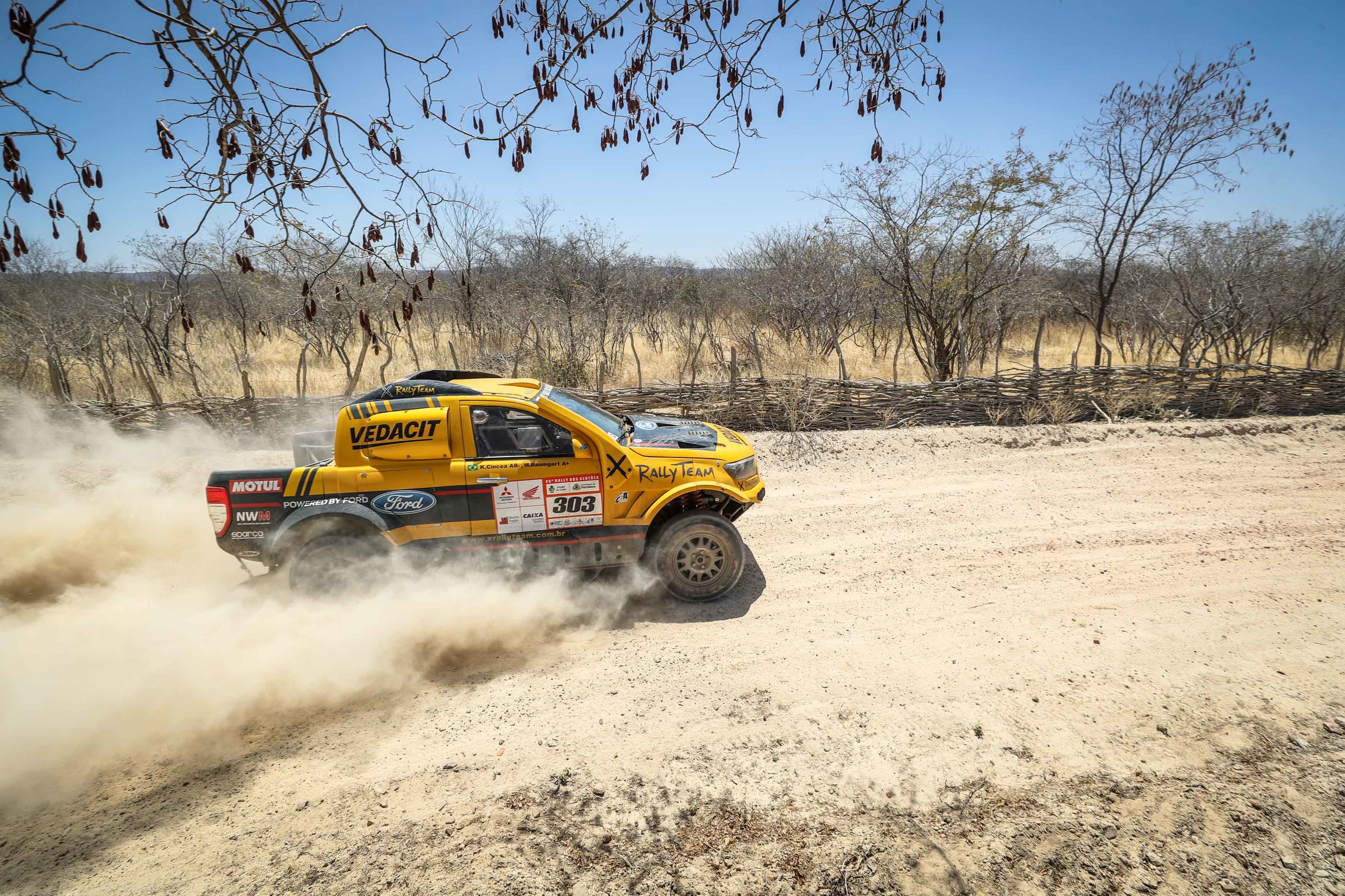 Equipe X Rally Team confirma domnio das Ford Ranger no Sertes