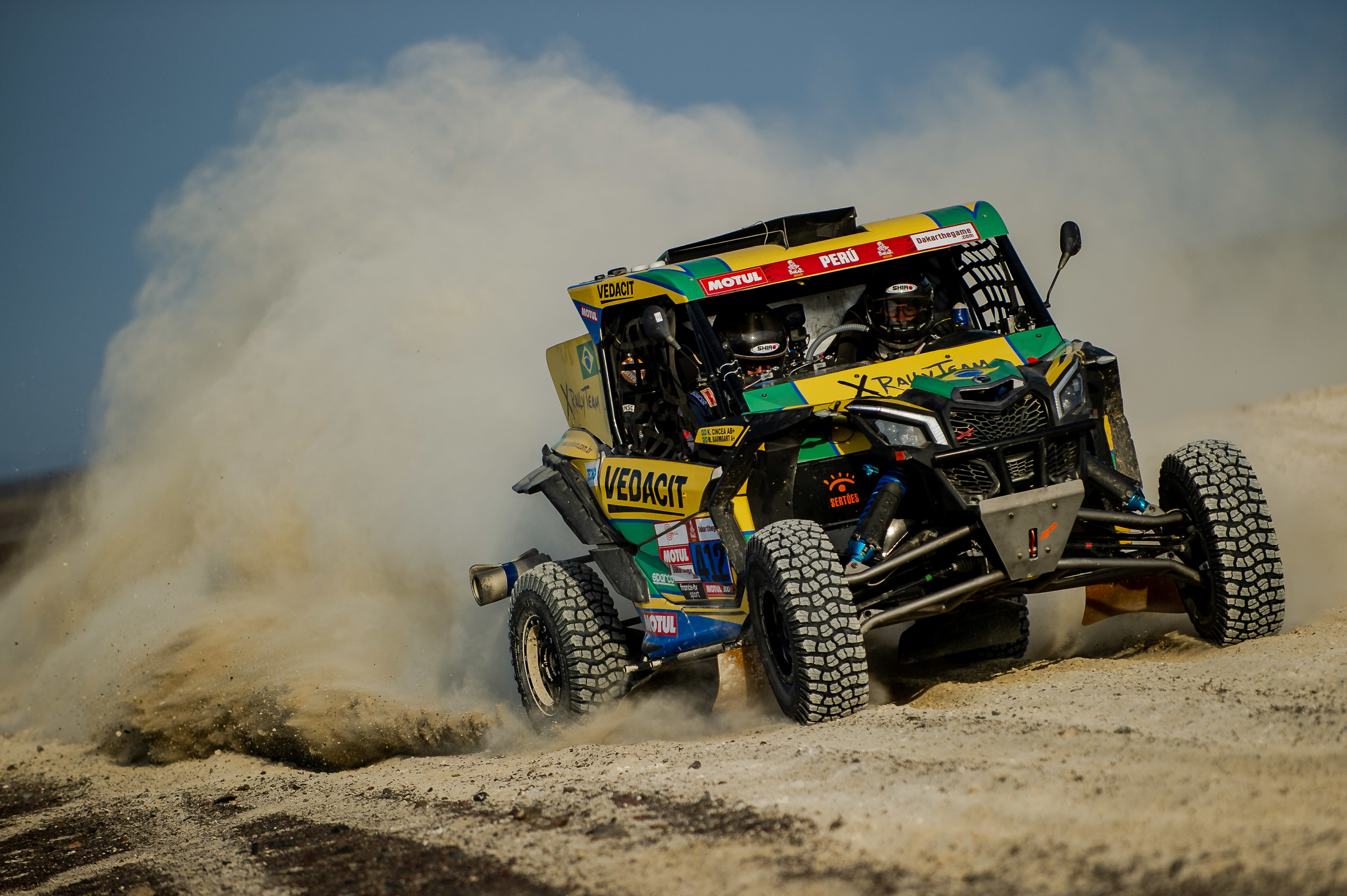 Duplas do X Rally Team completam dia mais longo do Dakar at agora no top-10